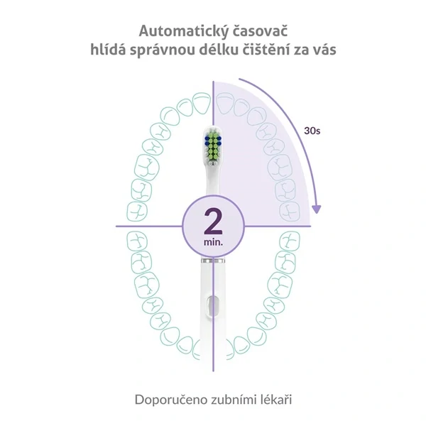 Zubní kartáček TrueLife SonicBrush Slim20 White