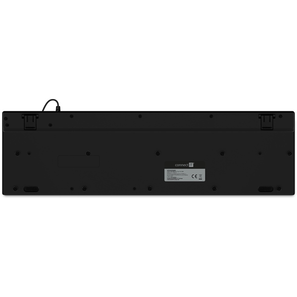 Klávesnice Connect IT Chocolate RNBW, CZ/SK - černá