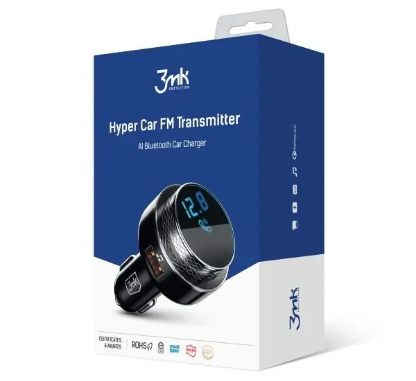 FM transmiter 3mk Hyper Car CL