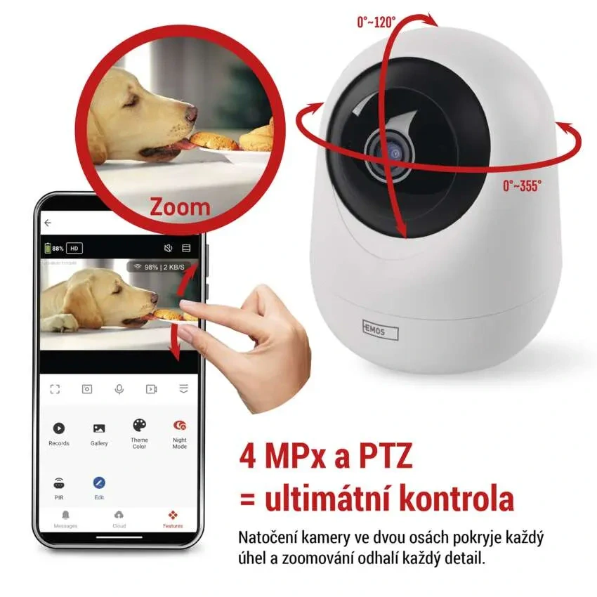 GoSmart Otočná kamera IP-220W s WiFi