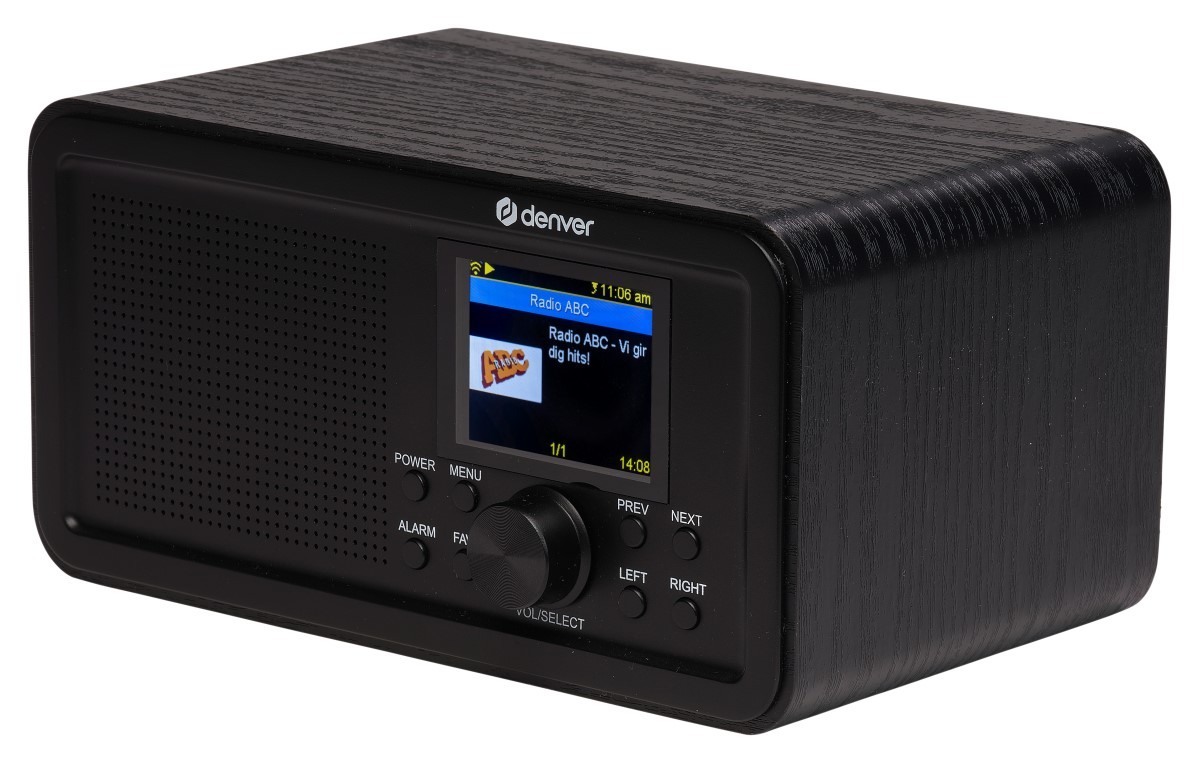 Internetové/DAB+/FM rádio s Bluetooth Denver DIR-200