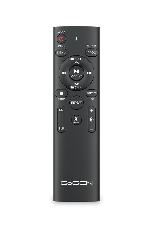 Digitální rádio DAB+ a FM Denver DAB-46DARK GREY