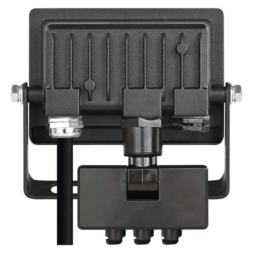 LED reflektor TAMBO EVO se senzorem pohybu, 10 W, 1000 lm, IP44, černý