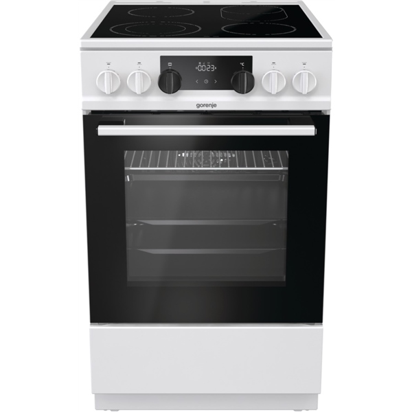 Sporák el. Gorenje EC5351WA, sklokeramika