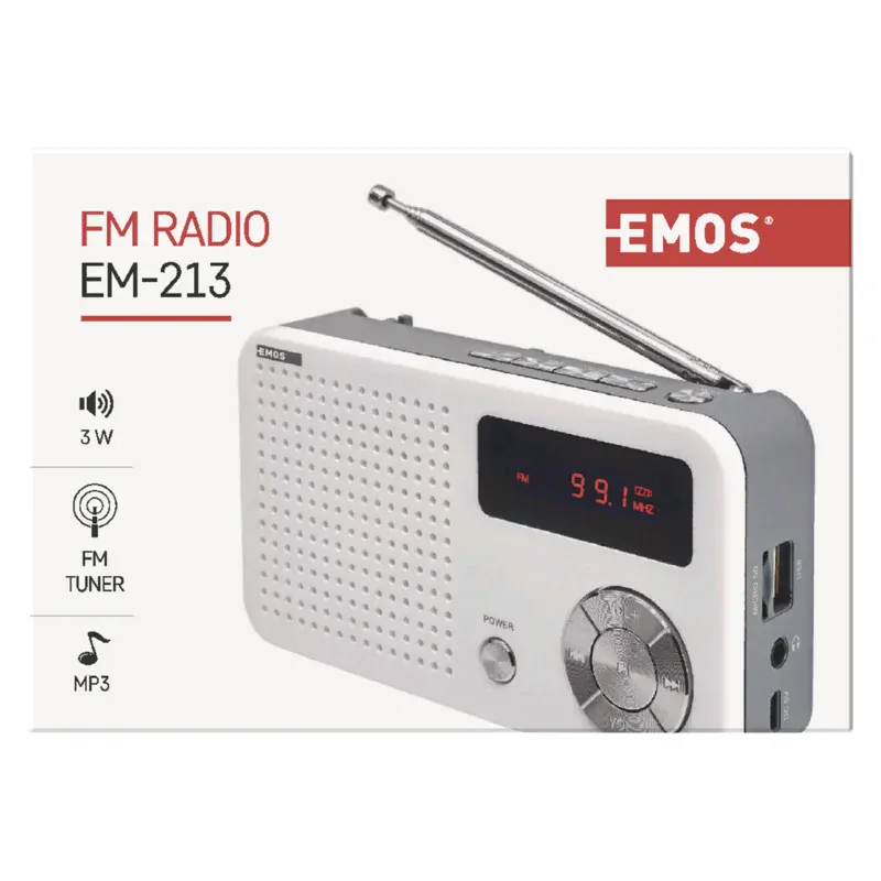 Rádio s MP3 EMOS EM-213