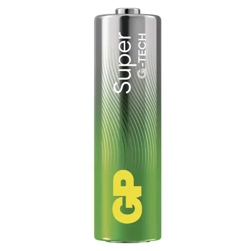 Alkalická baterie GP Super AA (LR6), 4 ks
