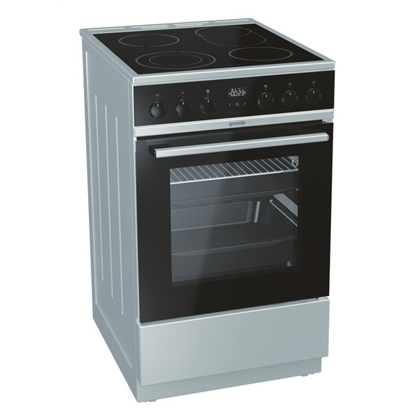 Sporák el. Gorenje EC5355XPA, sklokeramika