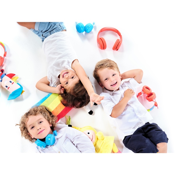 Sluchátka GoGEN Vrtulka z Déčka - červená