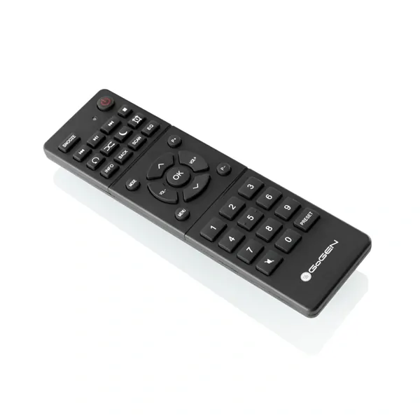 Internetové rádio GoGEN IR 237 BTDAB, hnědá/stříbrná