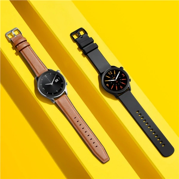 Chytré hodinky Niceboy WATCH GTR 2 - stříbrné