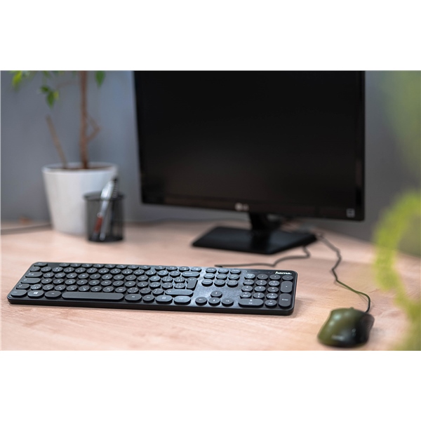 Klávesnice Hama KC-500, CZ/SK - černá