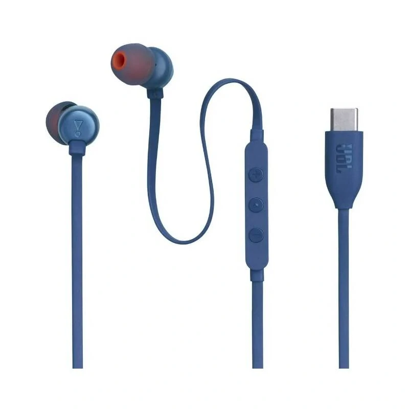 Sluchátka JBL Tune 310 USB-C modrá