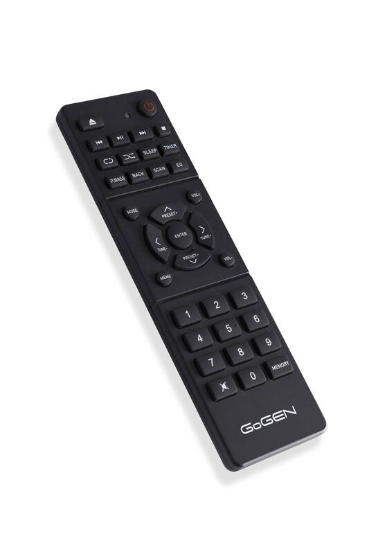 Mikrosystém GoGEN MSC 472 BTDAB šedý