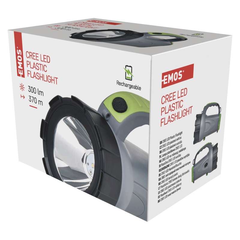 CREE LED nabíjecí svítilna P4527, 360 lm, 1400 mAh