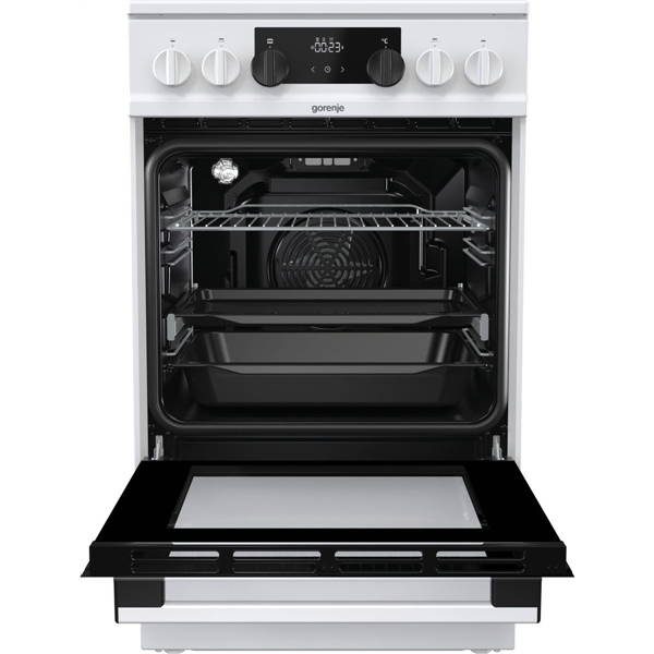 Sporák el. Gorenje EC5351WA, sklokeramika