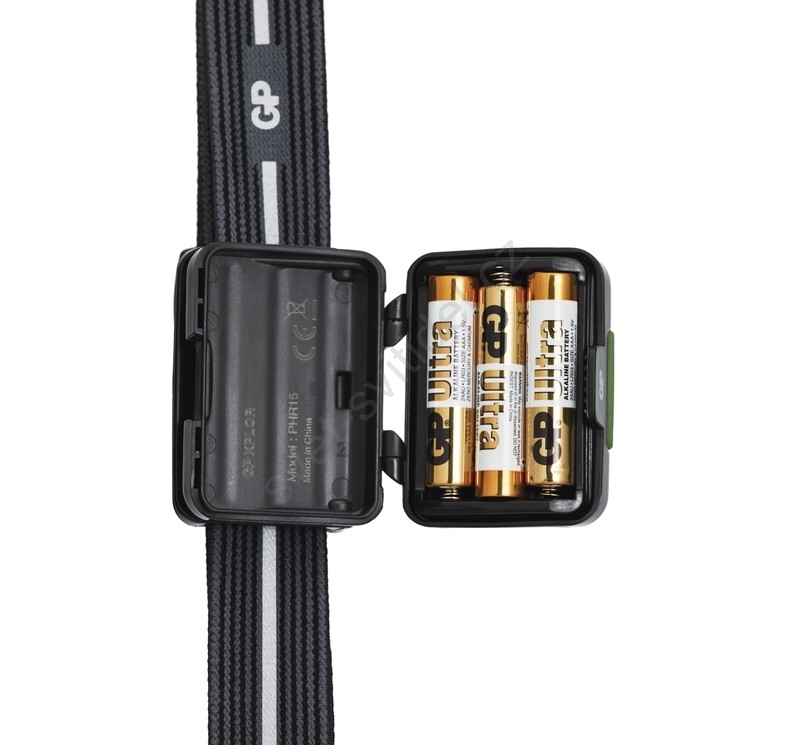 LED Čelovka GP CREE P8560 SMD 2xLED/3xAAA - VÝPRODEJ