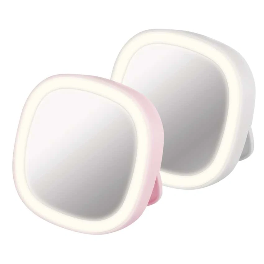 Kapesní kosmetické zrcátko s LED světlem