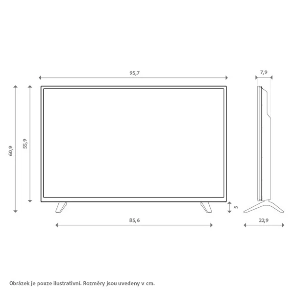 Televize LG 43UT7300
