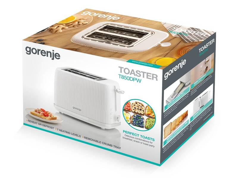 Topinkovač Gorenje T850DPW bílý