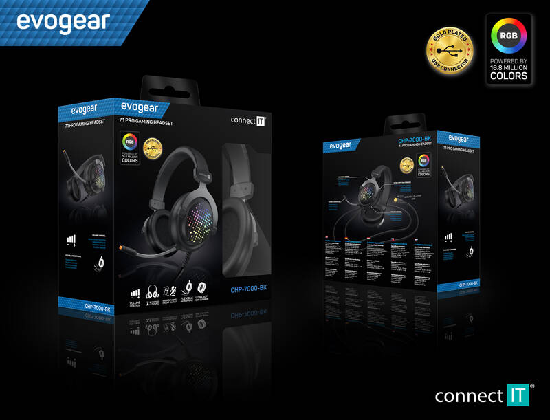 Headset Connect IT Evogear Ed.3