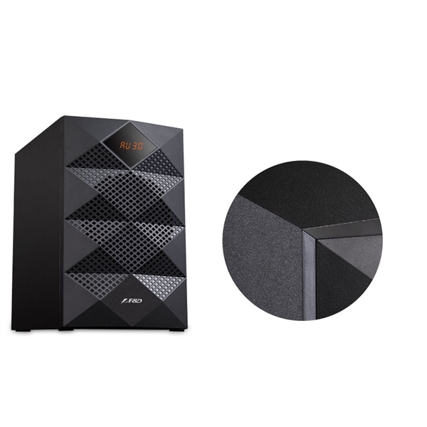Reproduktory Fenda F&D A180X 2.1 bluetooth, rádio, USB, dálkové ovládání - černé