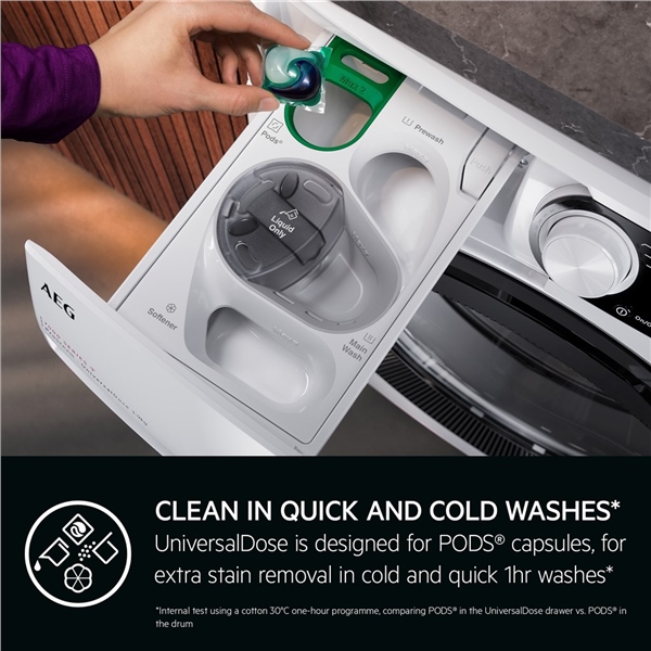 Pračka AEG UniversalDose ProSteam® 7000 LFR73944OC