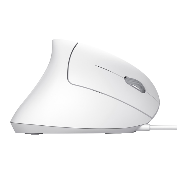 Myš Trust Verto Ergonomic / optická/ 6 tlačítek/ 1600DPI - bílá