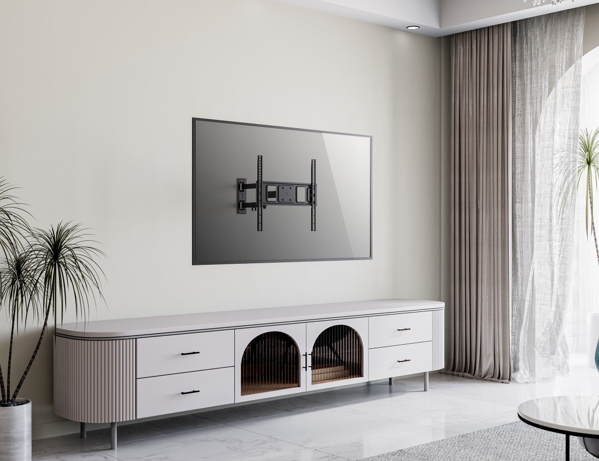 Držák TV Fonestar MOV-344BA - nástěnný, dvouramenný 