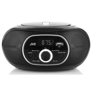 Radiopřijímač s CD JVC RD-E221B, černý