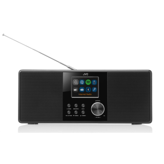 Internetové rádio s DAB+ JVC RA-E981B, černé
