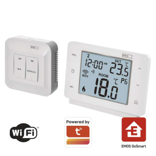 GoSmart programovatelný, bezdrátový termostat P56211, WiFi