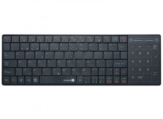 Klávesnice Connect IT Wireless KW3100 SmartTV, CZ - černá