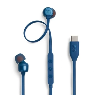 Sluchátka JBL Tune 310 USB-C modrá