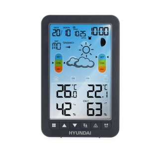 Meteorologická stanice Hyundai WS 2420 černá