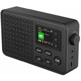 Radiopřijímač s DAB+ Denver DAB-57 černý