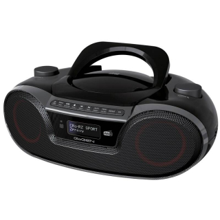 Radiopřijímač DAB+/CD GoGEN CDM 490 BTDABS černý/stříbrný